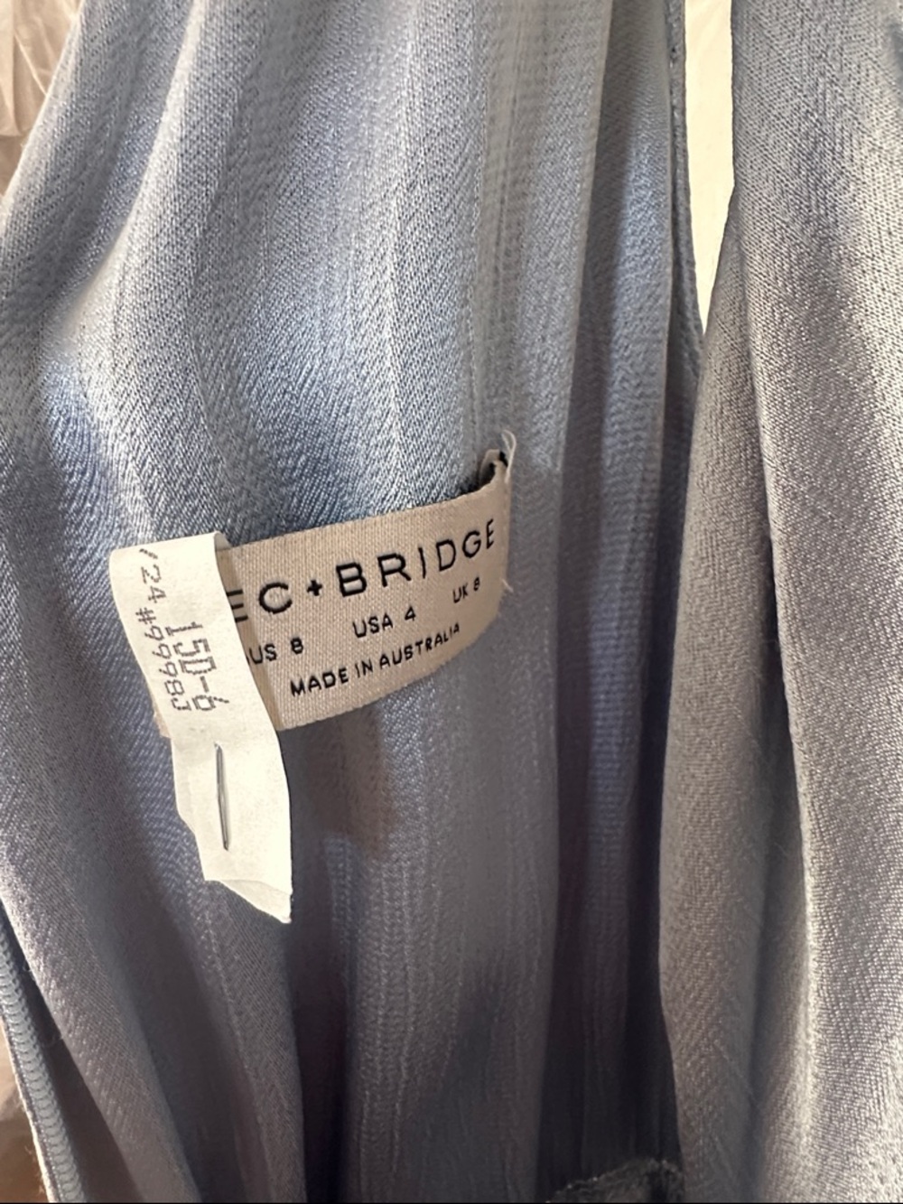 Bec & Bridge Light Blue Maxi Dress - Picture 7 of 8